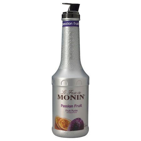 Monin Monin Passion Fruit Puree 1 Liter Bottle, PK4 M-RP035F